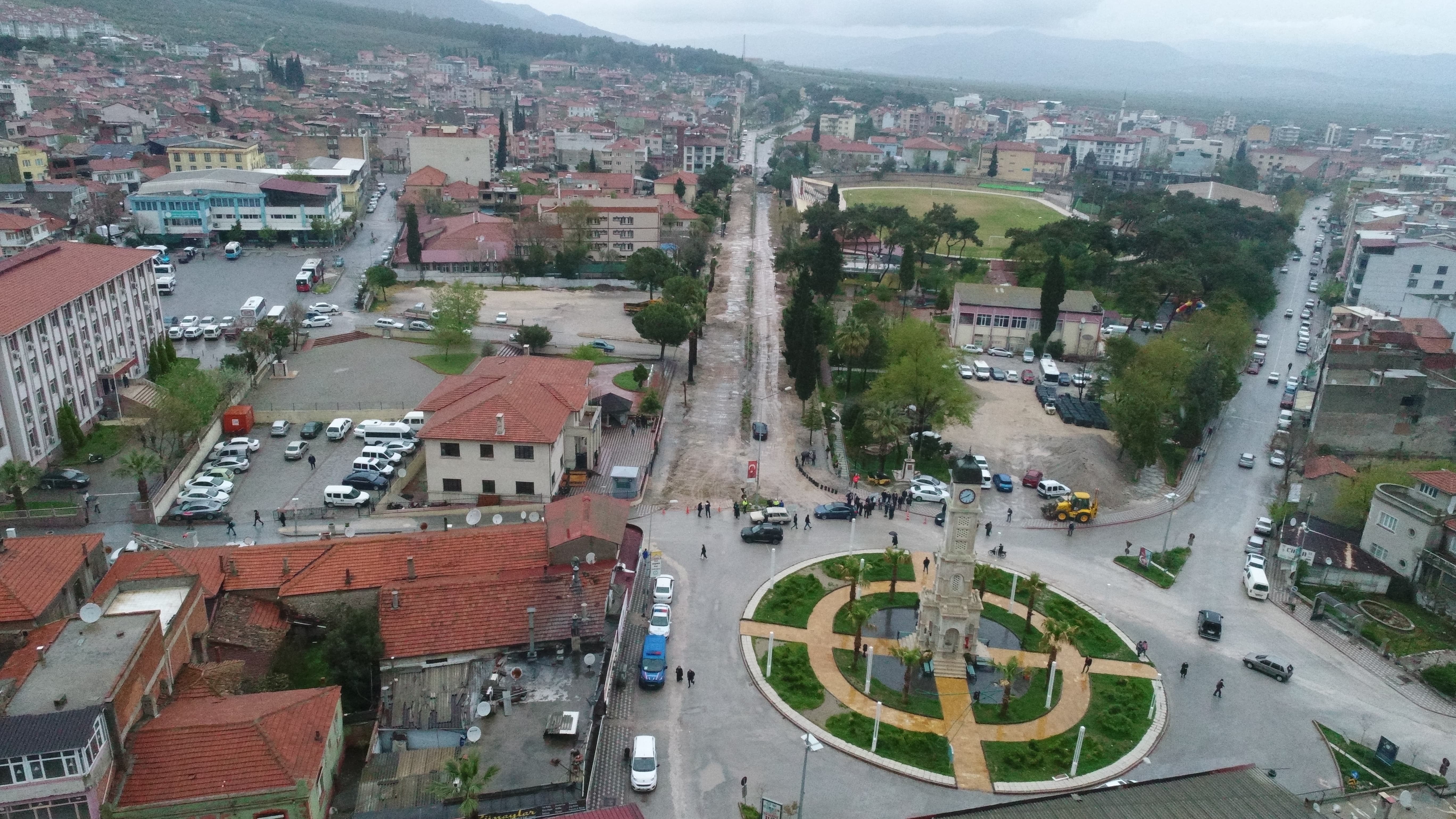 Manisa Kırkağaç'a prestij cadde için start verildi