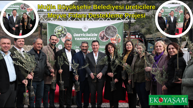 Başkan Aras Meyve Fidanı Dağıtımında Üreticilerle Buluştu