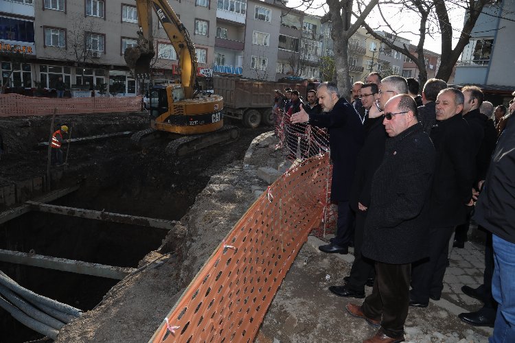 Bursa'da Mustafakemalpaşa’nın altyapısı güçleniyor