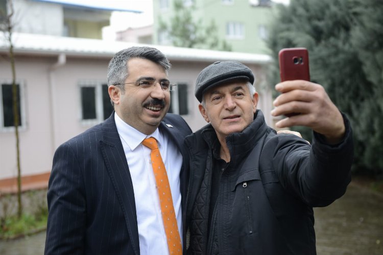 Bursa Yıldırım'da Başkan Yılmaz çiftçileri dinledi 
