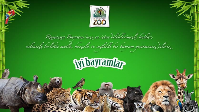 Faruk Yalçın Hayvanat Bahçesi ve Botanik Parkı Bayram Mesajı Yayınladı