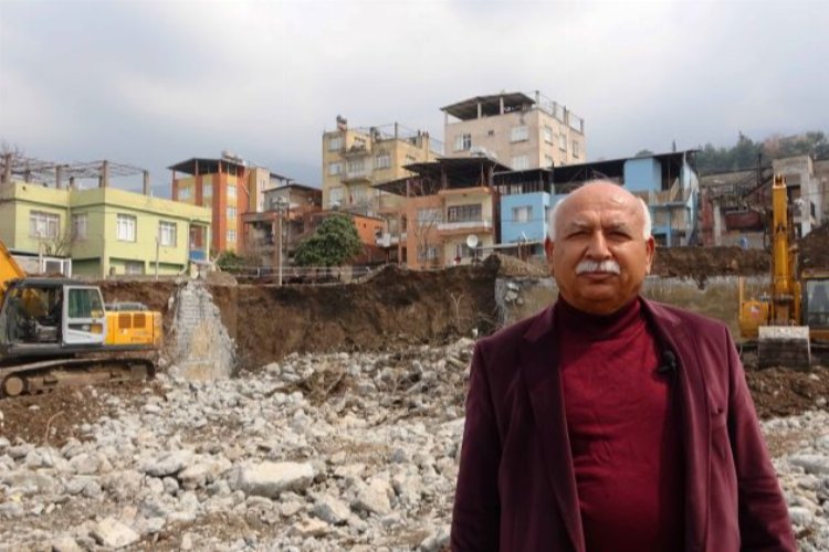 Hatay'da Payas muhtelif içme suyu depo inşaatı devam ediyor 