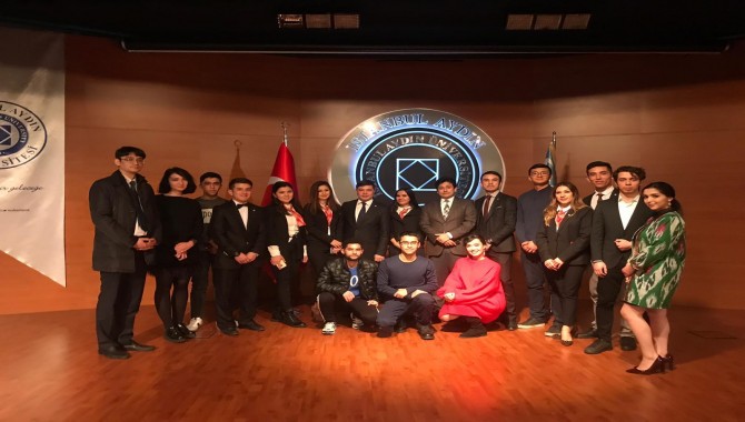 ''İstanbul Aydın Üniversitesi ÖZBEKİSTAN'ı Karşılıyor'' ''İstanbul Aydın Üniversitesi ÖZBEKİSTAN'ı Karşılıyor''