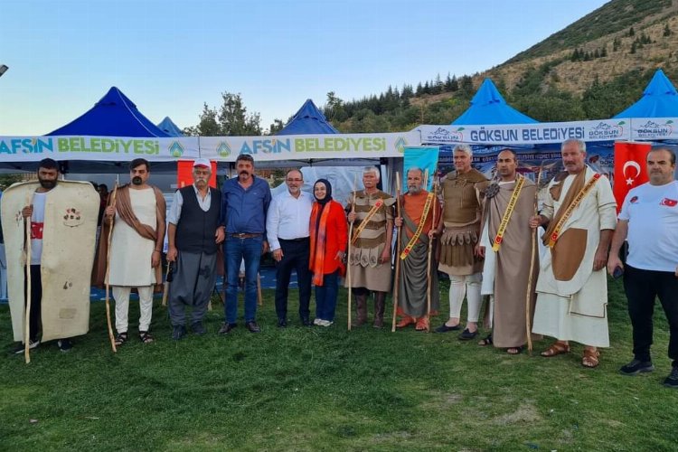 Kayseri'de Afşin standına yoğun ilgi