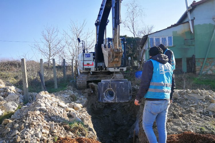 Kocaeli Gebze Duraklı Eleşli'ye yeni atıksu hattı 