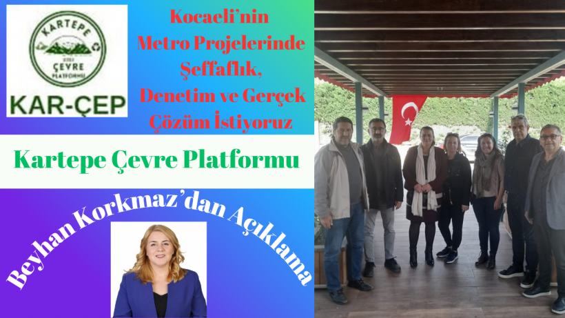 Kocaeli’nin Metro Projelerinde Şeffaflık, Denetim ve Gerçek Çözüm İstiyoruz