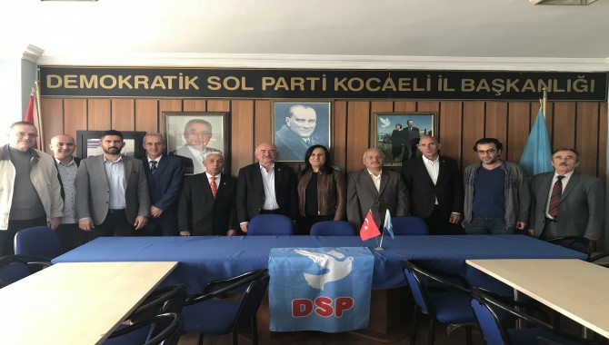 KOTSİAD'dan DSP'ye Nezaket Ziyareti