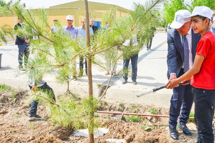 Malatya'da 300 fidan dikildi 