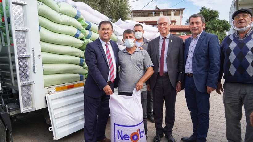 Milas Belediyesi’nden %50 Hibeli Buğday Tohumu Desteği