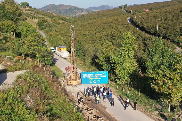 Sakarya'dan Hendek Dereköy’e kesintisiz içmesuyu