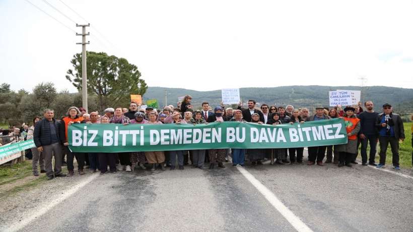 Tamer Mandalinci'den Akbelen'de destek