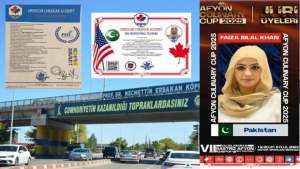 7. Uluslararası Gastro Afyon Turizm ve Lezzet Festivalinde Master Chef Faiza Bilal Khan Turizm ve Gastronomi Köprüsü Kurdu