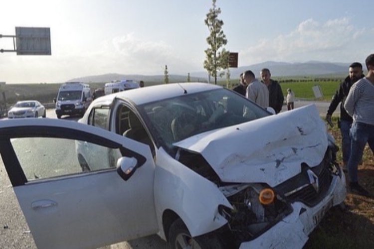 Adıyaman'da feci kaza: 5 yaralı