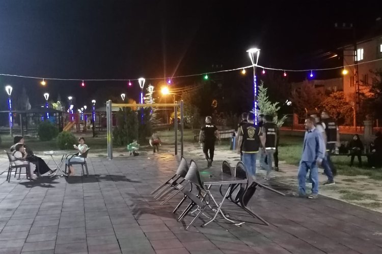 Adıyaman Gölbaşı'da drone destekli huzur uygulaması