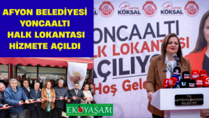 Afyon Belediyesi Yoncaaltı Halk Lokantası Hizmete Açıldı