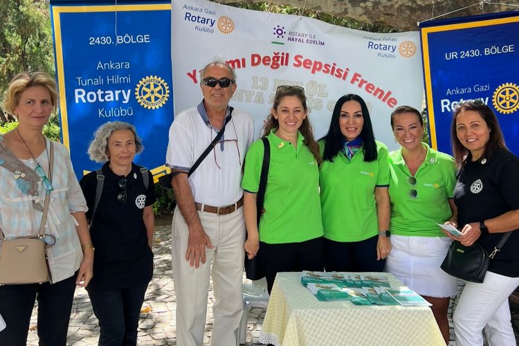 Ankara'da Rotary'den SEPSİS farkındalığı