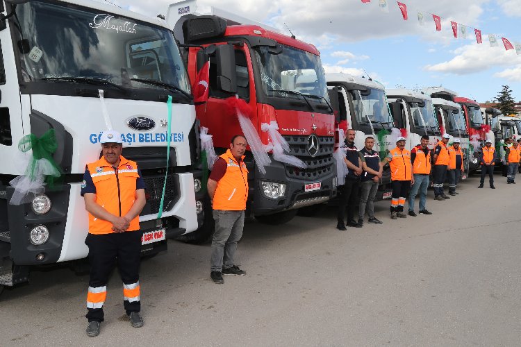 Ankara Gölbaşı'nda tasarrufu sağlayacak filo devrede
