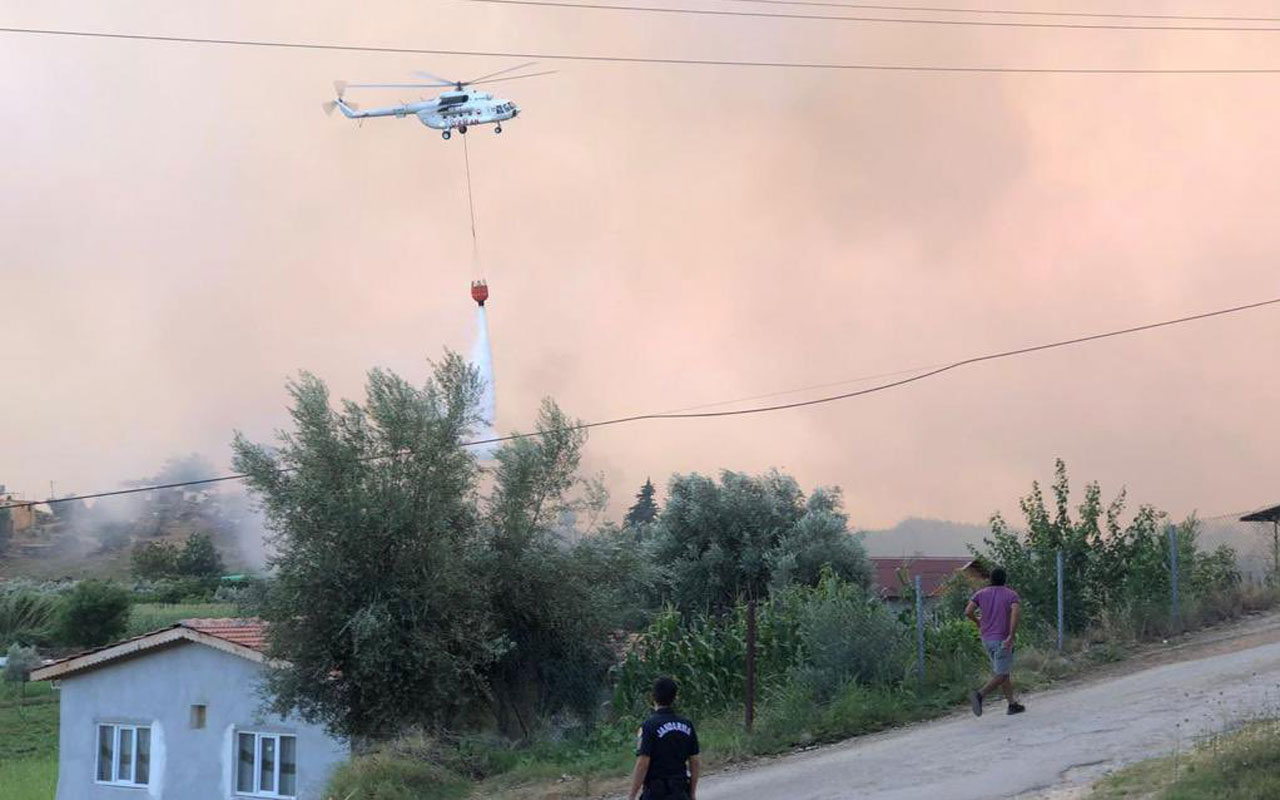 Antalya Manavgat’ta büyük yangın!