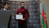 Atakan Taşur'a, Azerbaycan'da 'Gençlerin Dostu Milli Mükafatı' Ödülü