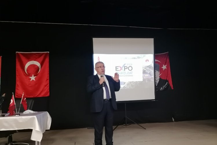 Başkan Mahçiçek Expo 2023’ü lise öğrencilerine anlattı 