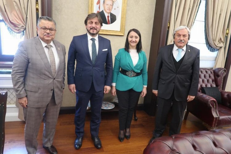 Başkan Tekin ve Başkan Şahin’in Ankara ziyareti 