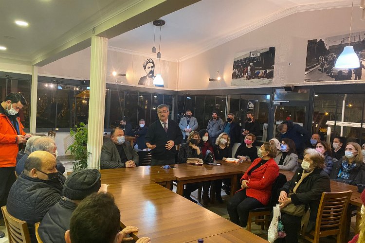 BAL-GÖÇ Başkan adayı Emin Balkan'dan Bursa Kestel'e ziyaret 
