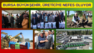 Bursa Büyükşehir, Üreticiye Nefes Oluyor