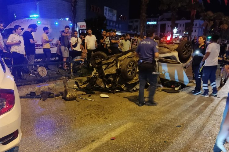 Bursa Formara'da dehşet kaza