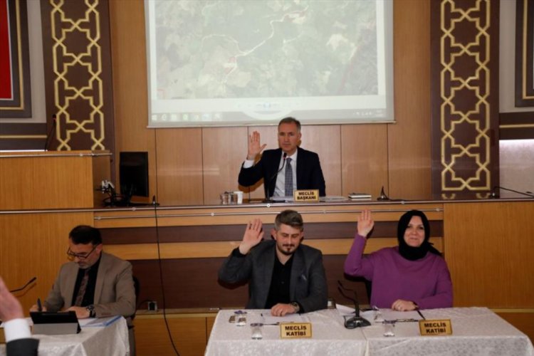 Bursa İnegöl'de Mart ayı meclis toplantısı yapıldı 