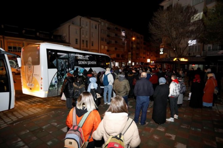 Bursa İnegöl'den Çanakkale Kafilesi uğurlandı 