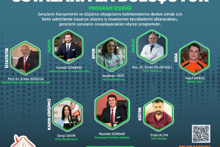 Bursa Osmangazi’den gençlere örnek çalışma
