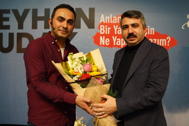 Bursa Yıldırım'da Beyhan Budak semineri 