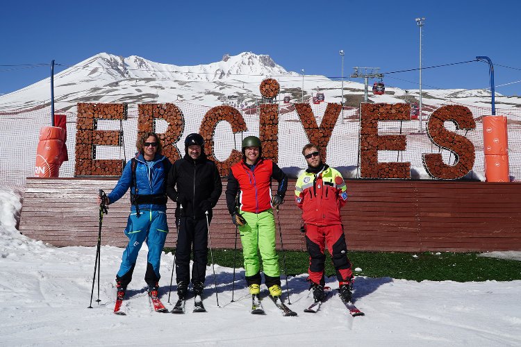 Dünyaca ünlü Avusturyalı şampiyon Erciyes'te 