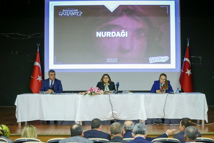 Gaziantep Büyükşehir Meclisi Nurdağı'nda toplandı 