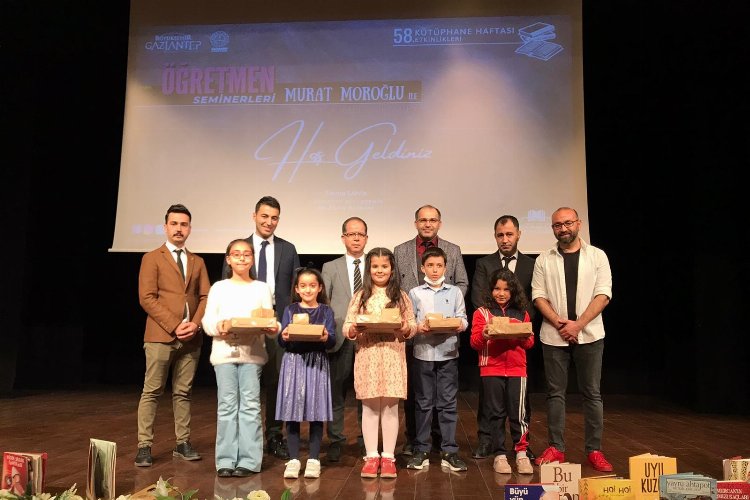 Gaziantep'te Kütüphane Haftası kutlanıyor 
