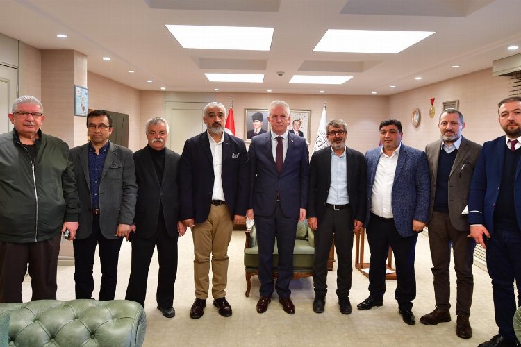 Gaziantep Valisi Gül, G-10'la buluştu 