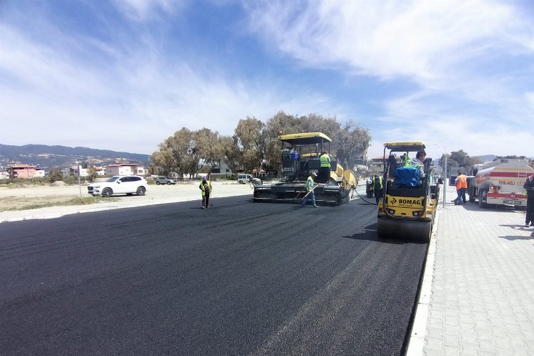 Hatay'da yol çalışmaları devam ediyor 