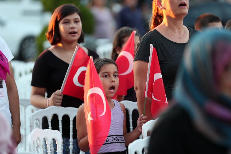 İzmir Aliağa’da 15 Temmuz Anma Programı düzenlendi