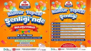 İzmit Belediyesinden Kültür Tepesi Şenliği