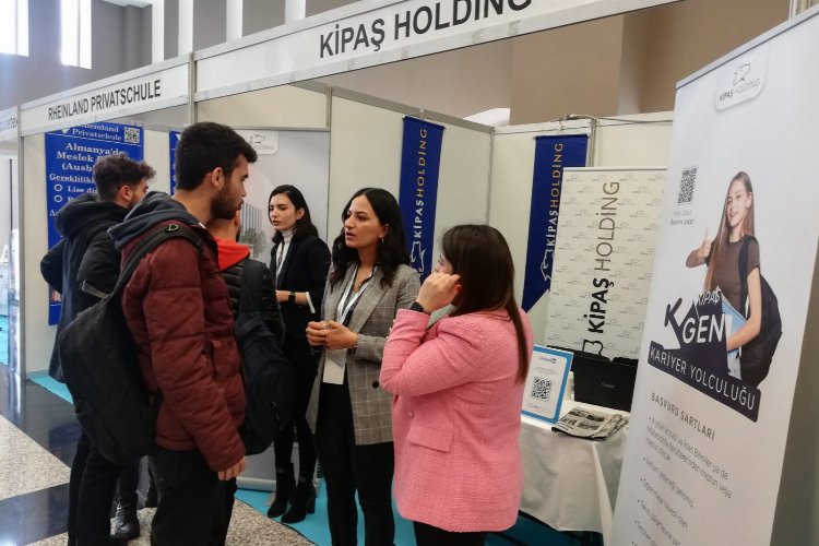 Kahramanmaraş’ın gururu Kipaş Holding İpekyolu Kariyer Fuarı'nda 