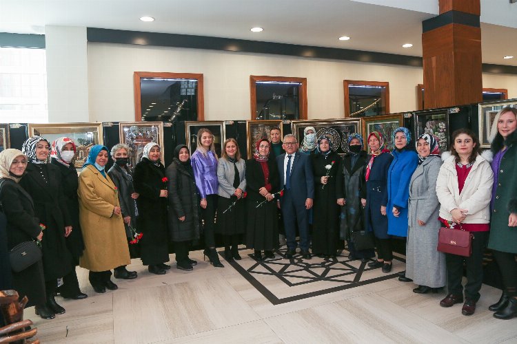 Kayseri'de kadınlara özel sergi 