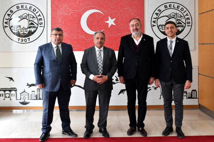 Kayseri'de Talas Belediyesi'ne OSB yöneticilerinden iade-i ziyaret