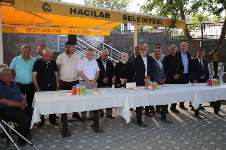 Kayseri Hacılar'da Başkan Bilal Özdoğan'a sevgi seli