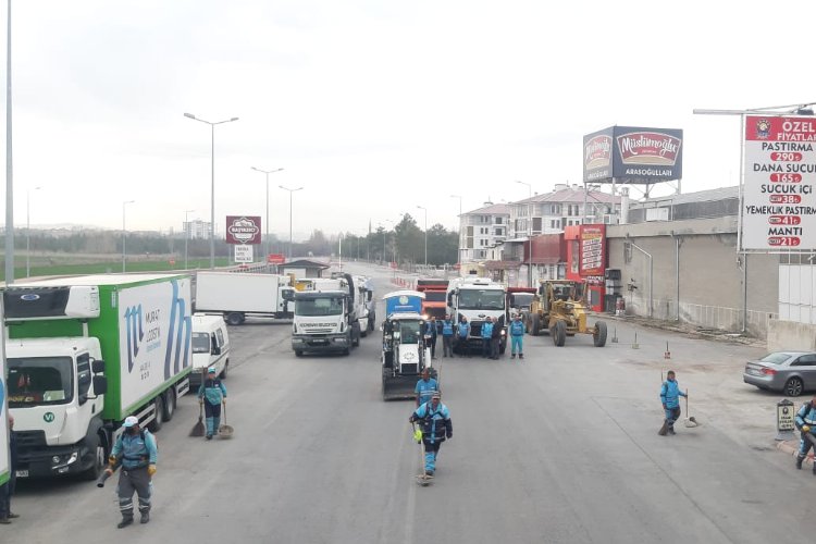 Kayseri Kocasinan'da bahar temizliği devam ediyor 