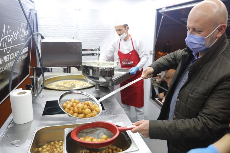 Kayseri Kocasinan'da 'ikram' lokması