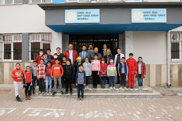 Kayseri Talas'ta “Tarım Anneleri Ev’leniyor” projesi incelendi 
