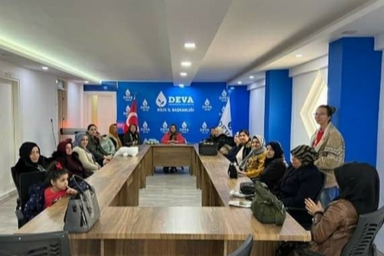 Kilis'te DEVA'lı kadınlar çalışıyor 