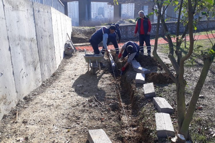 Kocaeli İzmit'te bakım ve onarım çalışmaları devam ediyor 