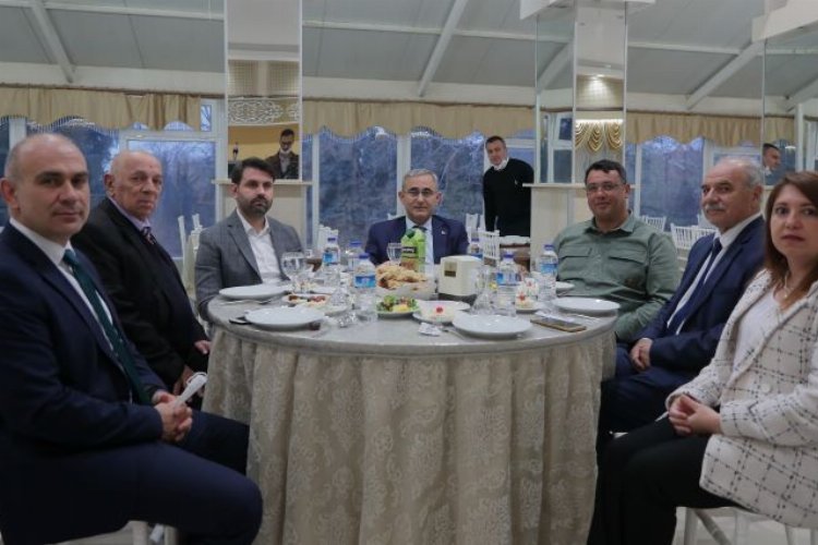 Kütahya'da basın mensuplarıyla iftar 