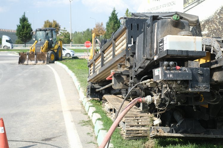 Kütahya'da yağmur suyu hattı çalışmaları sürüyor